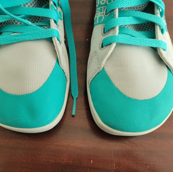 RARE Reebok CrossFit Nano Lite TR high top Teal/ light gray women's 8.5 LIKE NEW - Picture 7 of 9